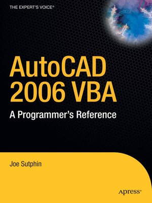 cover image of AutoCAD 2006 VBA